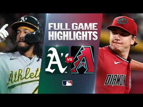 ATHLETICS vs. D-BACKS: Official Full Game Highlights (July 20) | 2026 MLB Season