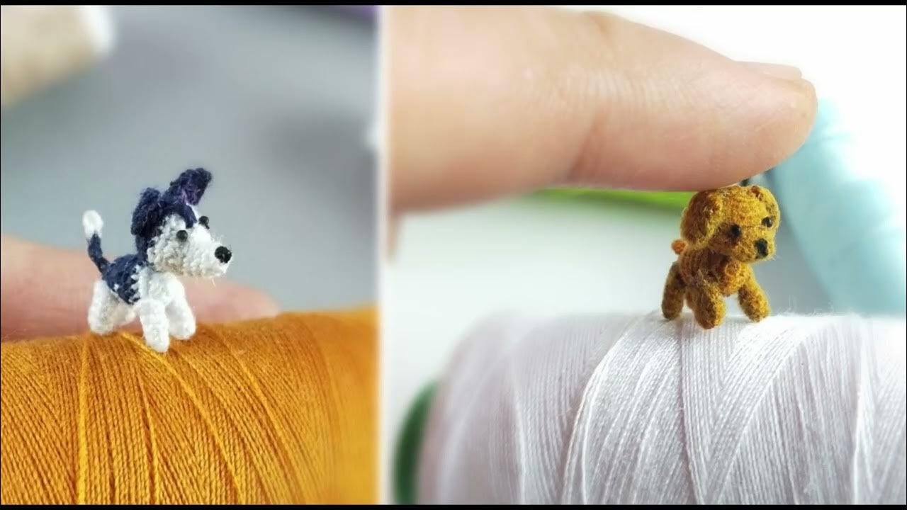 How to crochet tiny animals