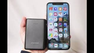Charmast 10400mAh モバイルバッテリー 軽量 187g USB PD Type-C充電対応 W1052(B07KYJM9ZJ) 動画レビュー #Charmast #モバイルバッテリー
