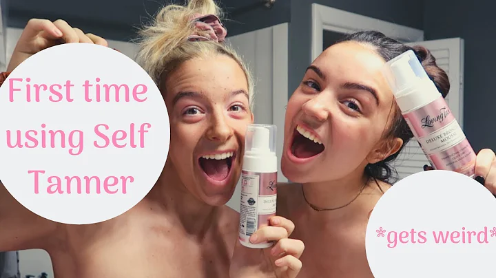 TRYING SELF TANNER FOR THE FIRST TIME *gets weird*...