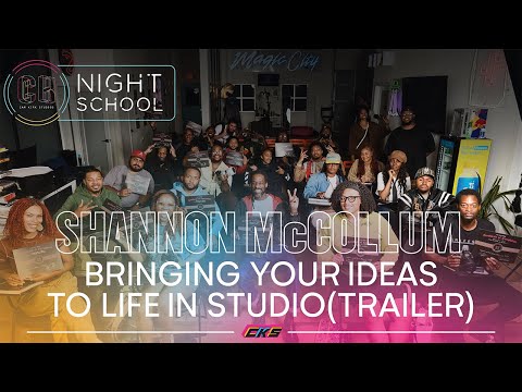 Bringing Your Ideas to Life in Studio with Shannon McCollum (Trailer) | Night School