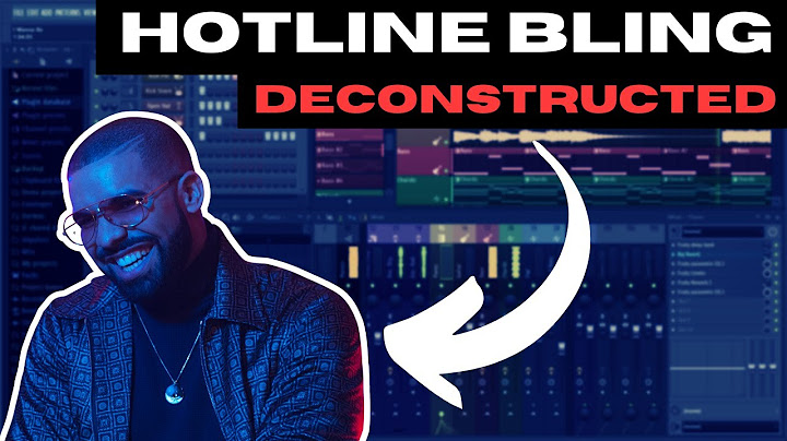 Hotline Bling Studio version - Studio performance video thumbnail