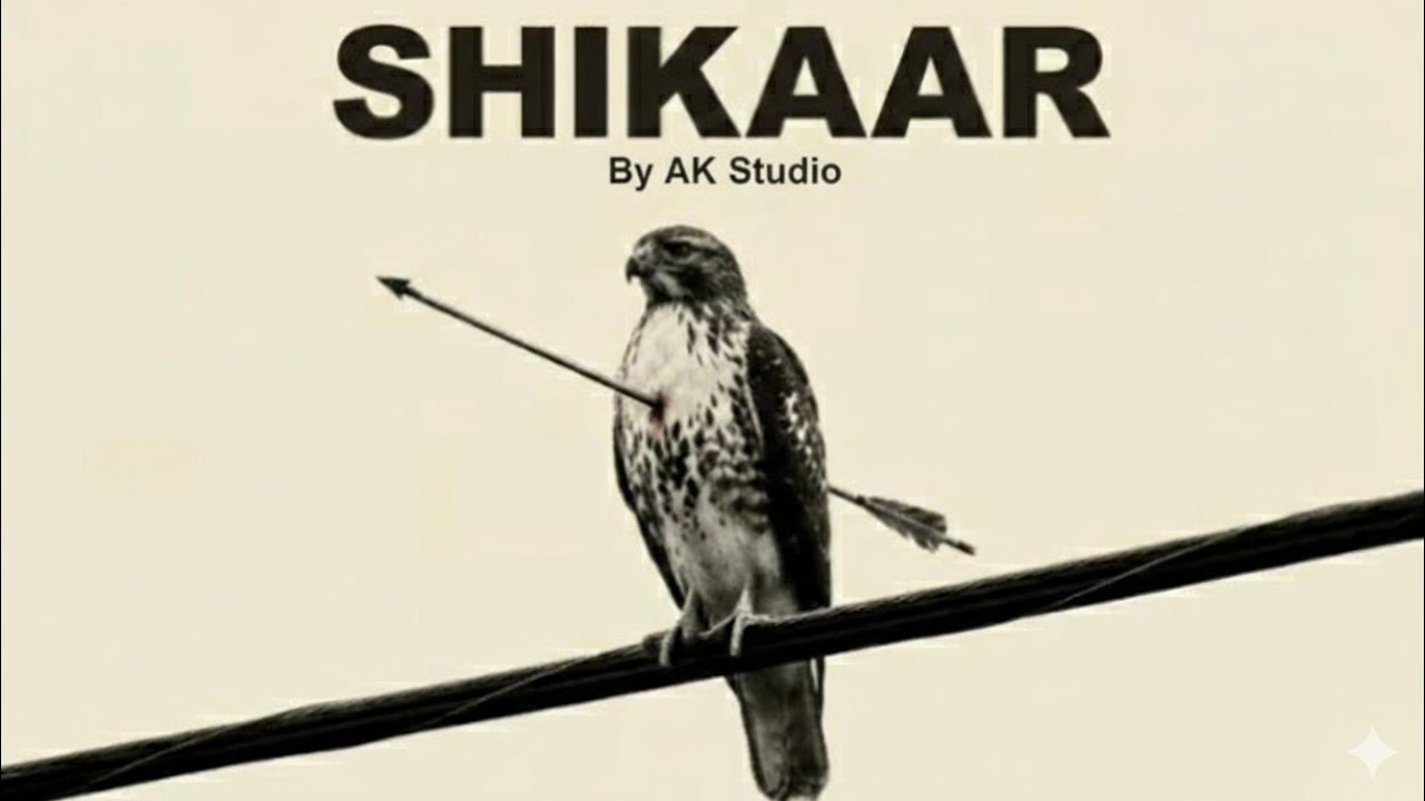 Shikaar - AK Studio | Official Audio | Emotional Melodic Rap | Sad Trap Song | New Hindi Urdu Rap
