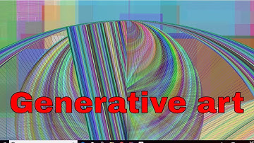 Abstract generative art (made by computer)