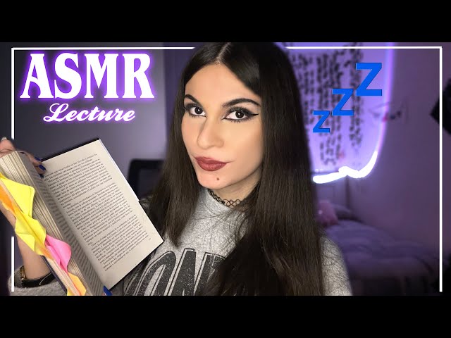 LECTURA y RIMAS para relajarte - Asmr español