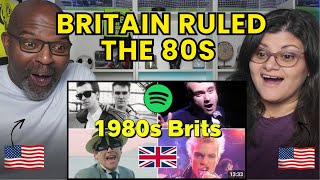 Americans React To The TOP 100 Most Streamed British 1980s Songs