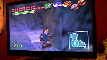 Legend of Zelda Ocarina of Time Gameshark Gameplay Water Temple 3 of 4