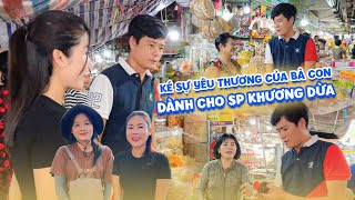 Ghé chợ Long Hoa Tây Ninh, 4D ké được sự yêu thương của bà con trong chợ dành cho SP Khương Dừa