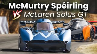 McMurtry Speirling vs McLaren Solus GT - Insane Hypercar Battle