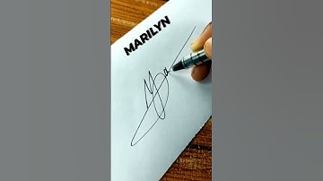 Signature Maker Marilyn