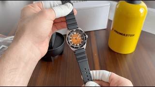 Dive Deeper with Japanese Precision / Citizen Promaster Auto Diver Orange 41mm Ref. NY0120-01ZC