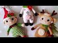 Амигуруми: схема Новогодние пупсы. Игрушки вязаные крючком - Free crochet patterns.