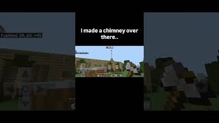 barry also wants a house.. #minecraft #minecraftforeverworld #fyp