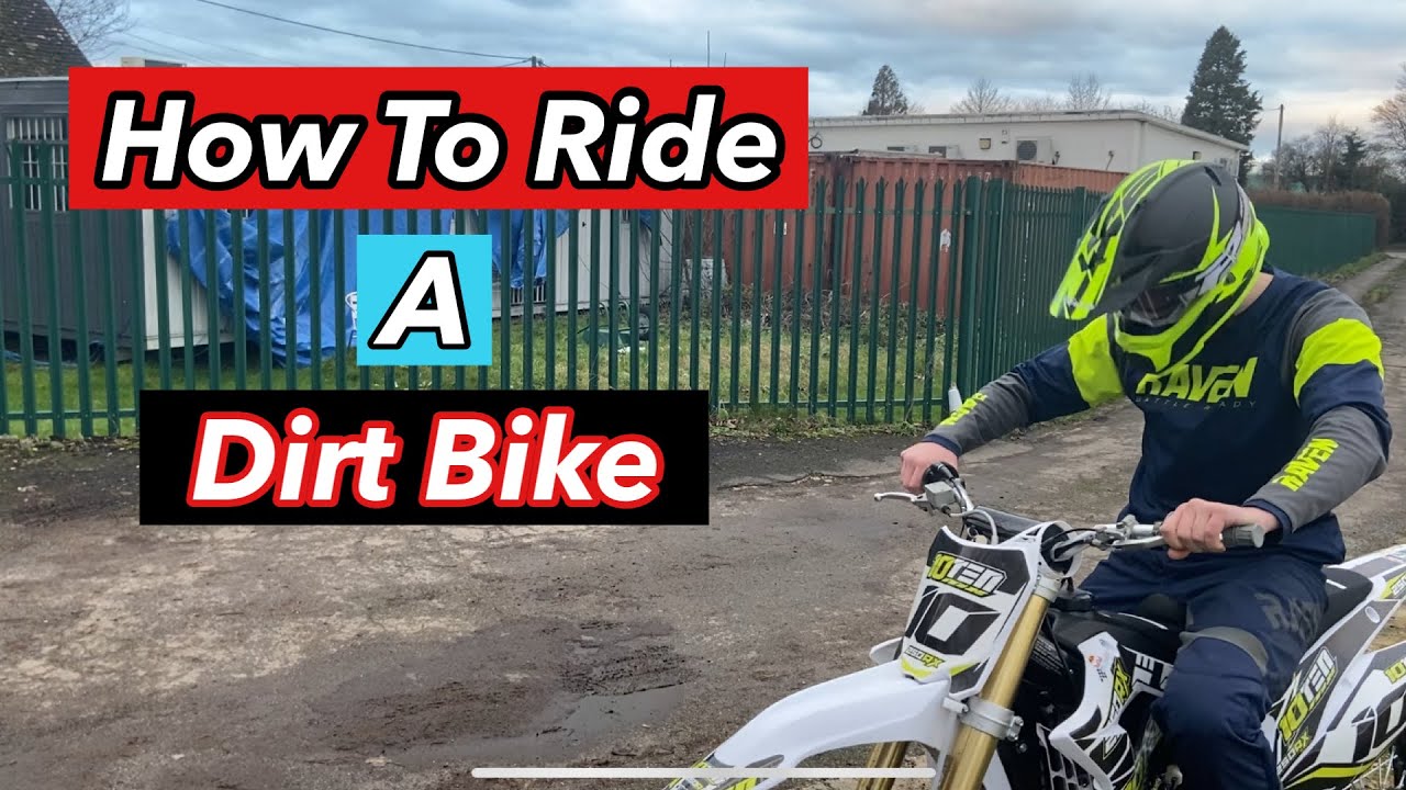 How to ride a dirt bike - 10ten 250cc - Step By Step