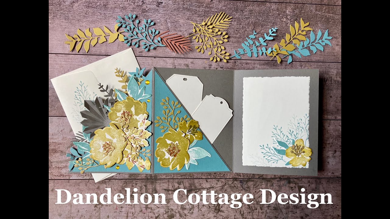Fun Fold Triangle Gift Card - YouTube
