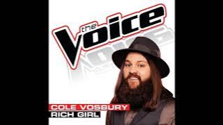 Cole Vosbury | Rich Girl | Studio Version | The Voice 5