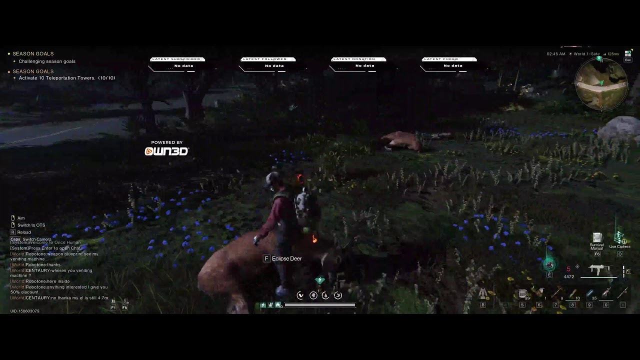 Once Human PHASE 5 MANIBUS NOVICE