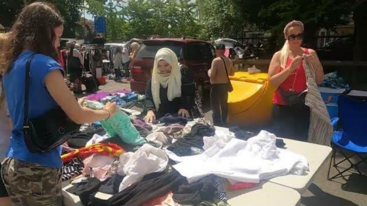 CAR BOOT SALE ST. AUGUSTINE SCHOOL KILBURN PARK LONDON YouTube