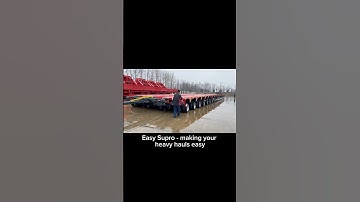 4 files STN-V3. Supro Trailer — empowering you to handle any oversized cargo with confidence!