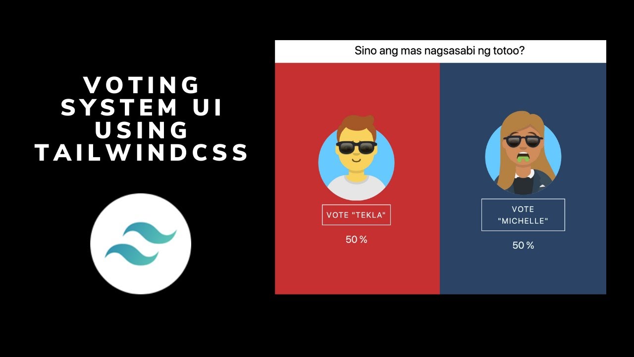 Create Voting UI using TailwindCSS - YouTube