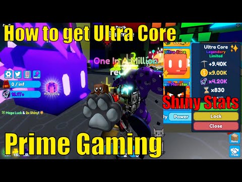 😱How To GET Prime Gaming *ULTRA CORE* Pet FREE! (Roblox Mining Simulator 2)  