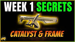 Destiny 2 - CHOIR OF ONE Catalyst - Week 1 Secrets - Encore