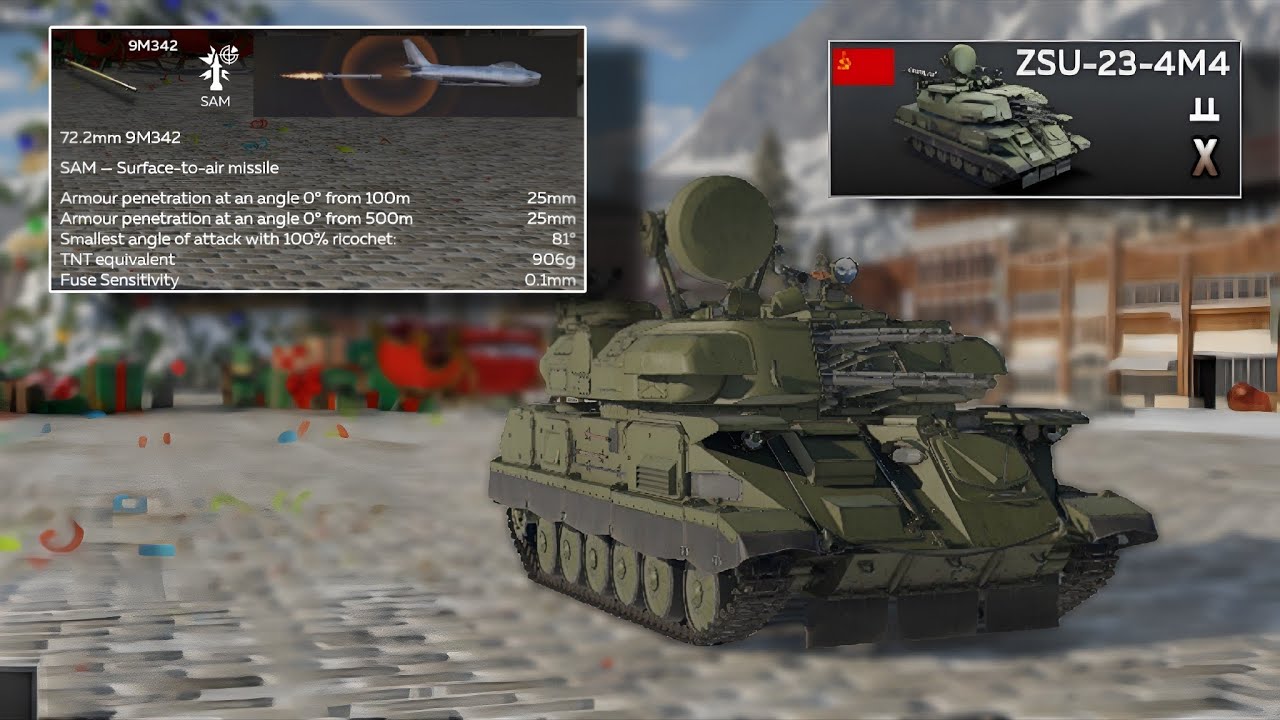 War Thunder Mobile | ZSU-23-4M4