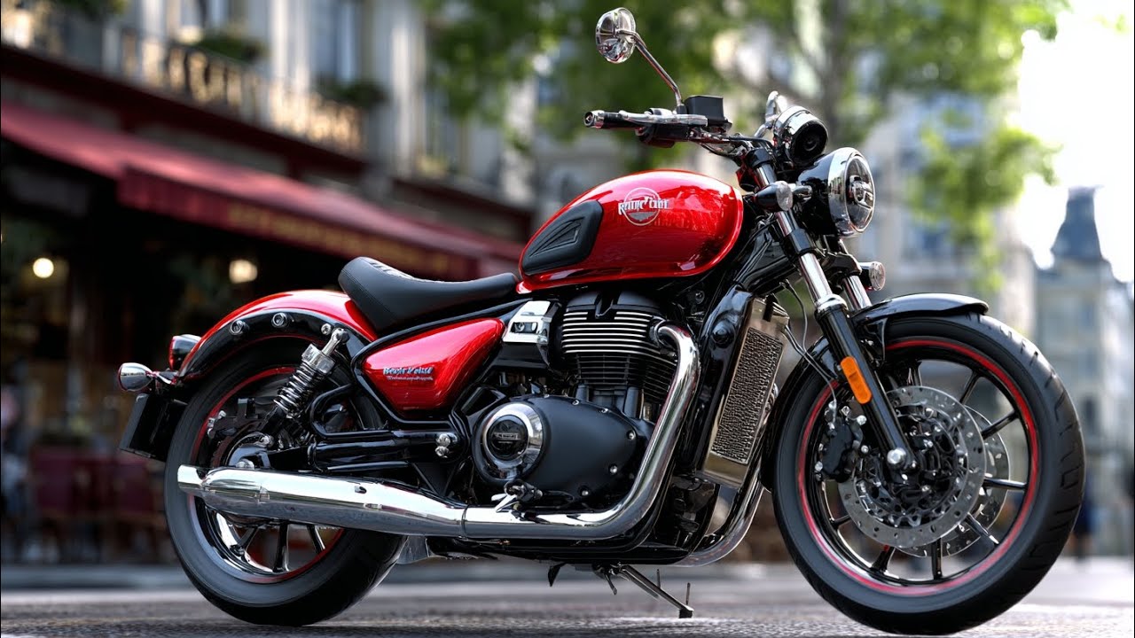 The 2026 Super Meteor 650 Fireball Red Edition Is Blowing Up America