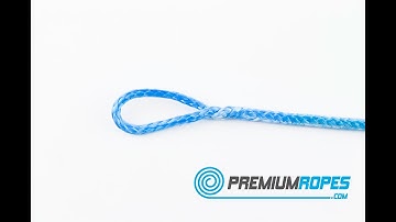 7.2.2 How to make a locksplice in single braided Dyneema rope (one end fixed)