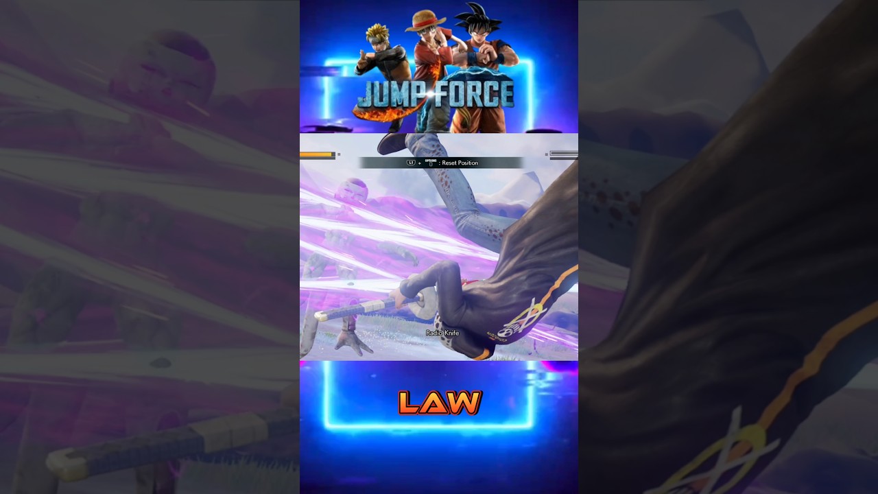 Trafalgar D Water Law Gameplay Jump force 