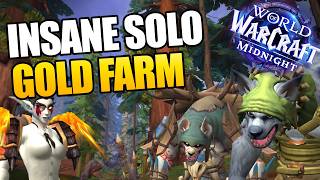 Insane Solo Gold Farm Midnight WoW