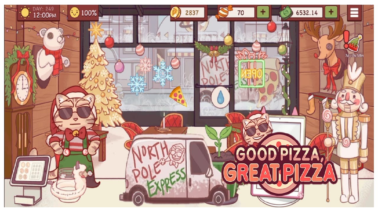 All JiNGLES Decorations Unlocked Good Pizza Great Pizza Winter