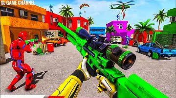 Robot FPS Shooting Strike Android Gameplay #2