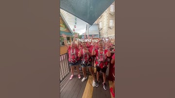 Meet me on the #MyrtleBeach ropes course 🧗🗣️ #thisandyap #yap #ropescourse #zipline #challenge #brat