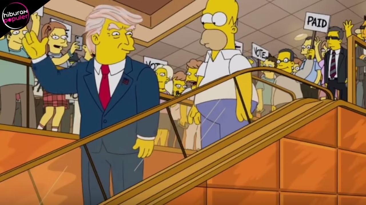 Gak Cuman Prediksi Donald Trump 10 Ramalan Kartun The Simpsons Ini Juga Menjadi Kenyataan YouTube