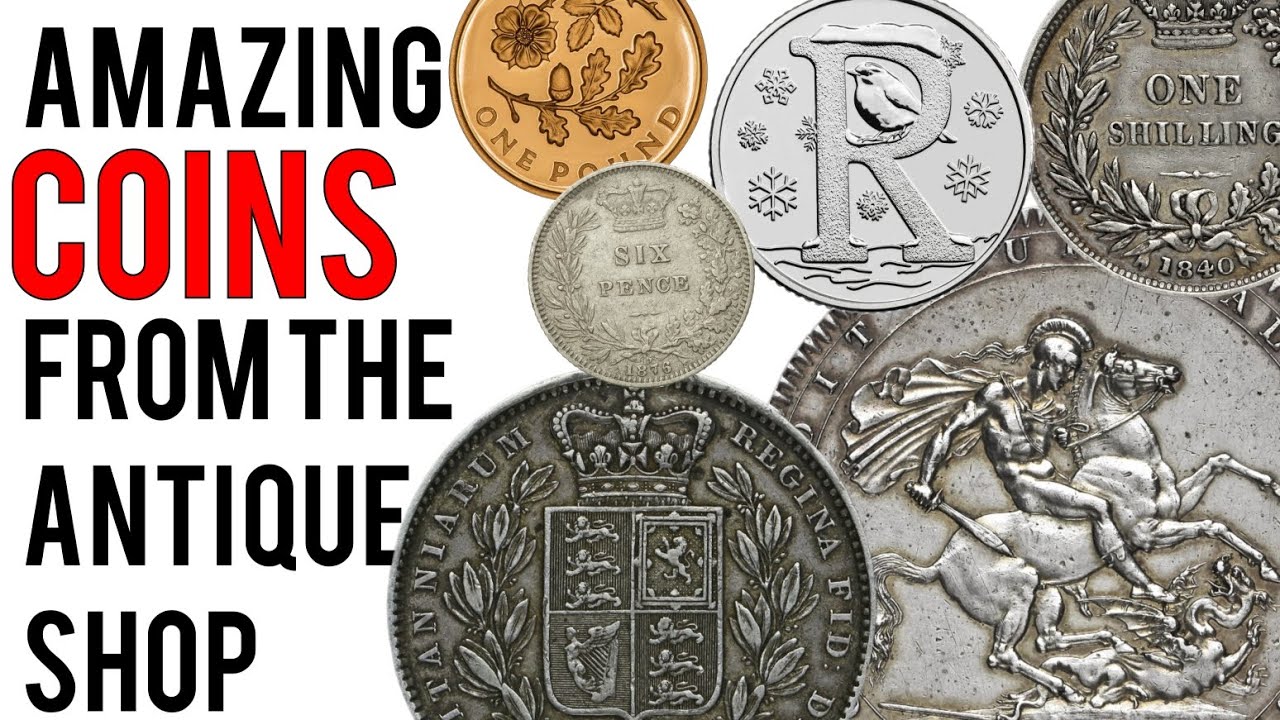 Some Amazing Crowns and other British Coins bought at the Antique