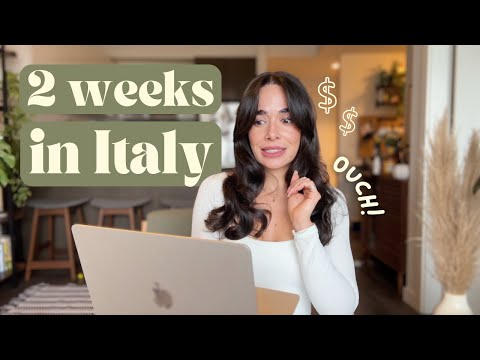 Exactly How Much It Costs to Vacation in Italy 💸 two week trip budget breakdown