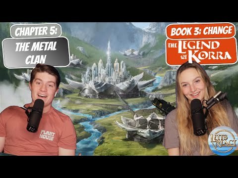 A METAL CITY!? | Legend of Korra Reaction | Book 3, Chapter 5, "The Metal Clan"