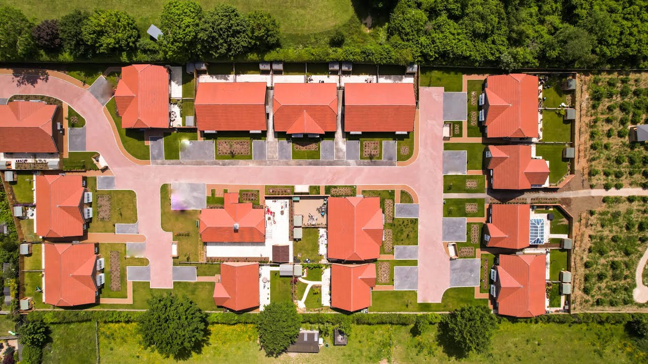 Clarendon Homes Aerial View at Cobnut Park YouTube
