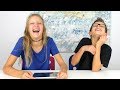 REACTING TO OUR OLD VIDEOS!!!