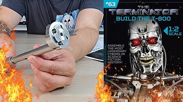 Build The Terminator T-800 Issue 63 - Work On The Lower Right Leg (Speed Build)