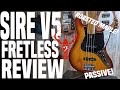 NEW Sire V5 FRETLESS - This is THE Sire to get! Roasted maple fretless BLISS! - LowEndLobster Review