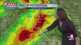 Storm coming as atmospheric river remnants moving into Utah