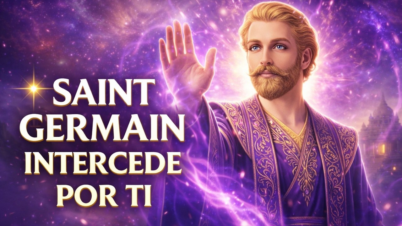Saint Germain intercede por ti: Recibe el milagro de sanación y ...