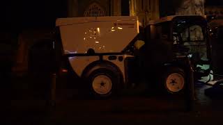 Multihog CV Sweeper  - Night Operation