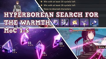 Memory of Chaos Stage 1-5 | Hyperborean Search for Warmth - Honkai: Star Rail