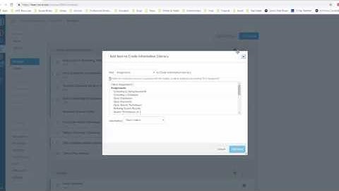 Add Credo Content to Canvas