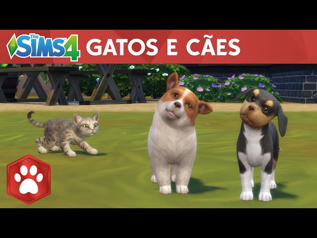 Jogo PS4 The Sims 4 Cães e Gatos