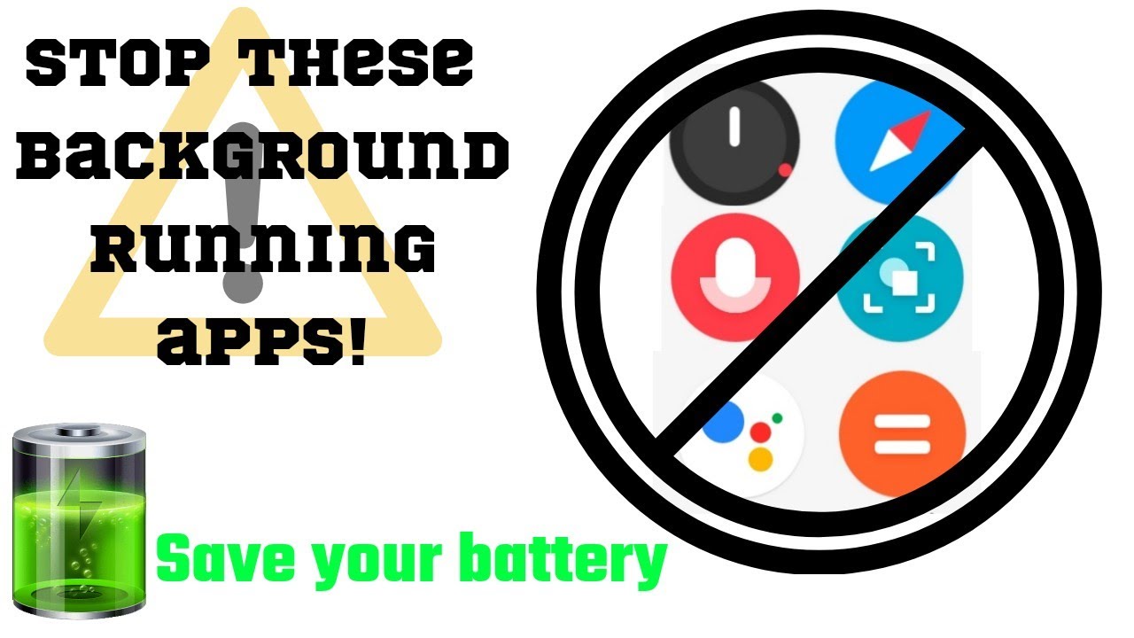 how to stop background running apps on Android MIUI 13 battery saver
