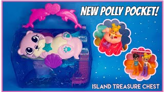 2023 Polly Pocket | Sea Otter Island Treasure Chest | Sparkle Cove Adventure | New Polly Pocket